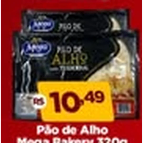 Pão de Alho Mega Bakery 320 g