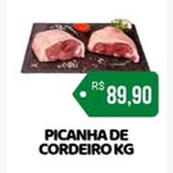 Recorte do encarte de Picanha de Cordeiro