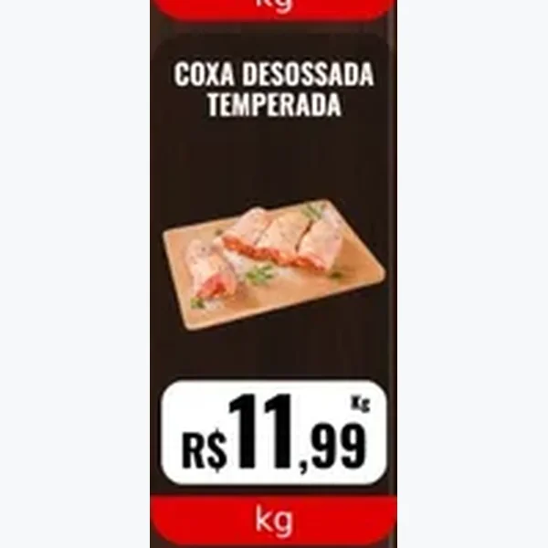 Coxa Desossada Temperada