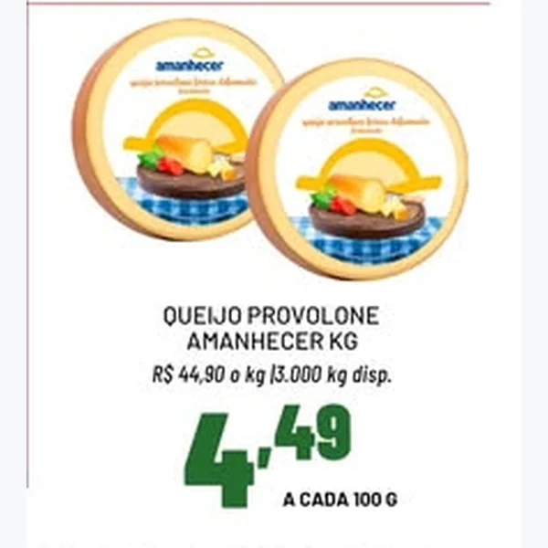 Queijo Provolone Amanhecer