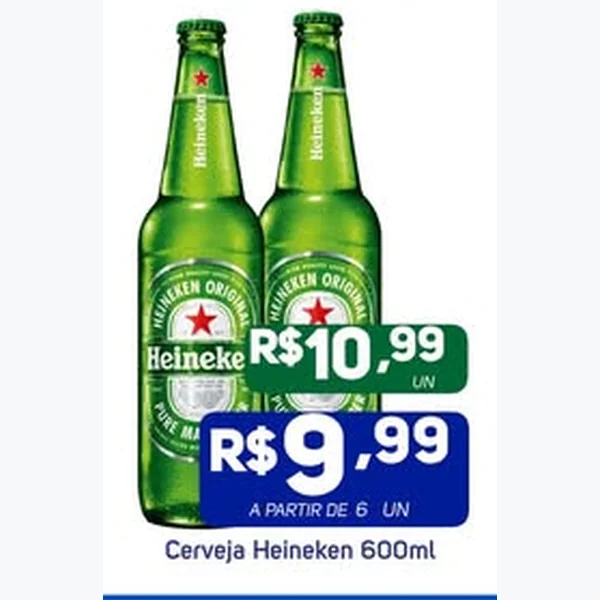 Cerveja Heineken 600 ml