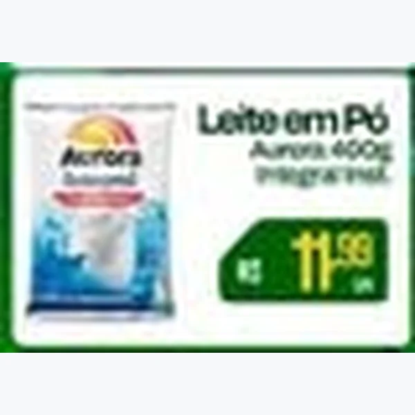 Leite em Pó Aurora 400 g