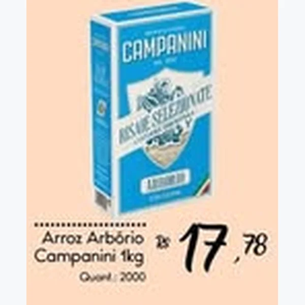 Arroz Arbório Campanini 1 kg