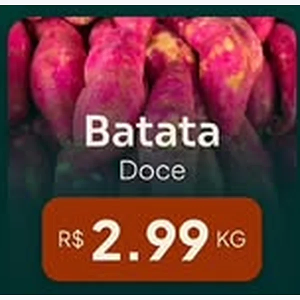 Recorte do encarte de Batata Doce