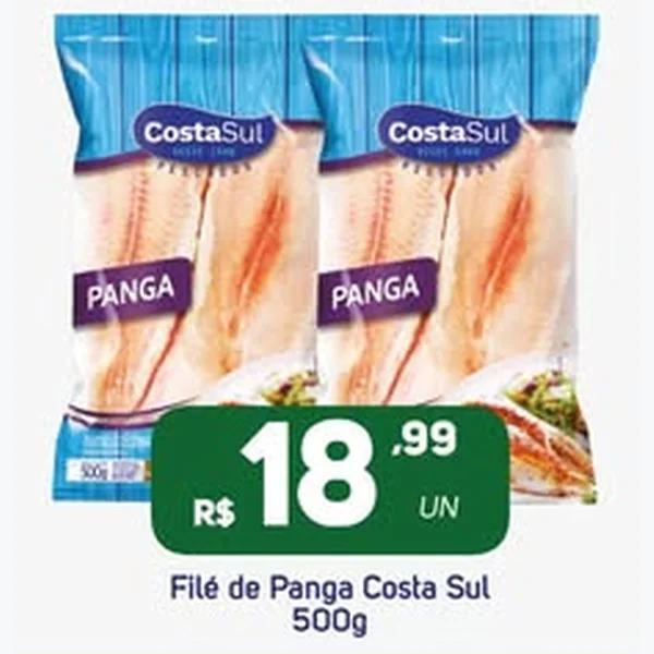 Filé de Panga Costa Sul 500 g