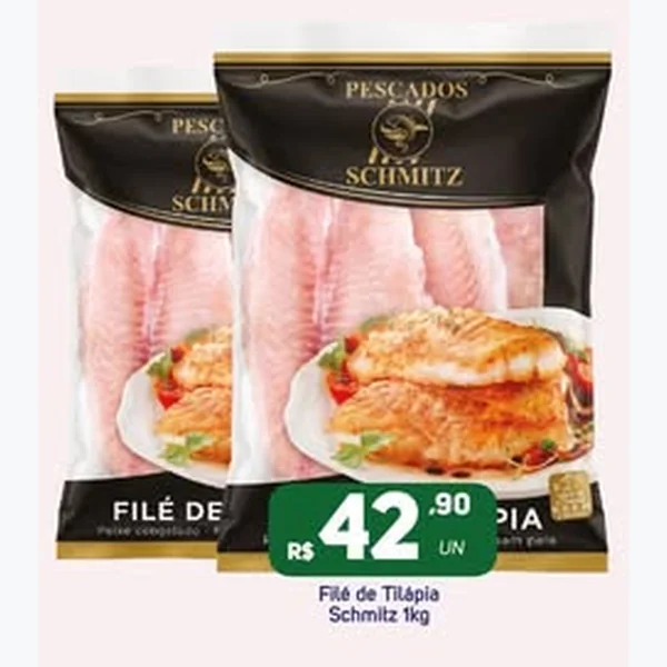 Filé de Tilápia Schmitz 1 kg