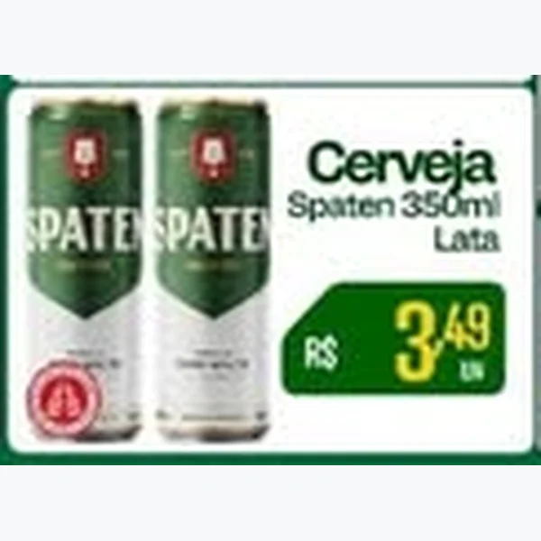 Cerveja Lata Spaten 350 ml
