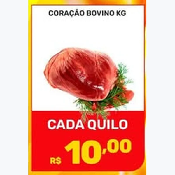 Recorte do encarte de Coração Bovino