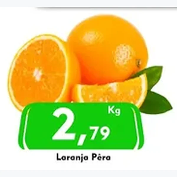Recorte do encarte de Laranja Pera