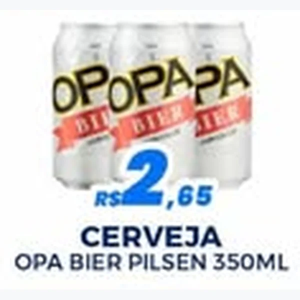 Cerveja Pilsen Opa Bier 350 ml
