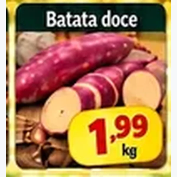 Recorte do encarte de Batata Doce