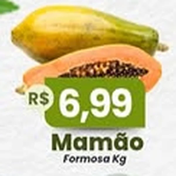 Recorte do encarte de Mamão Formosa