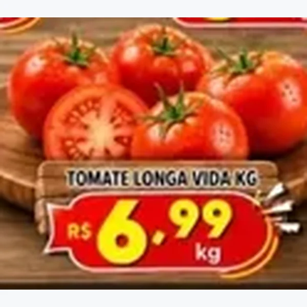 Recorte do encarte de Tomate Longa Vida