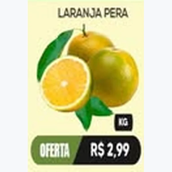 Recorte do encarte de Laranja Pera