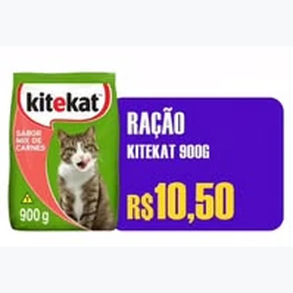 Ração Kitekat 900 g