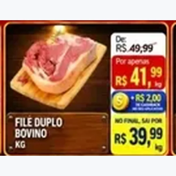 Filé Duplo Bovino