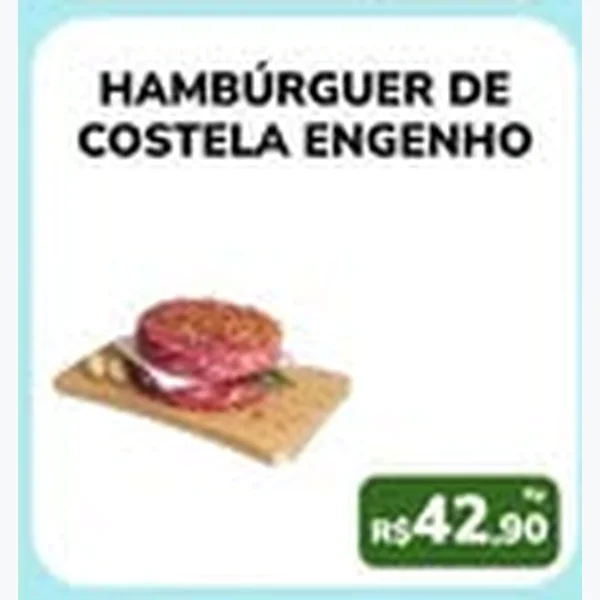 Hambúrguer de Costela Engenho