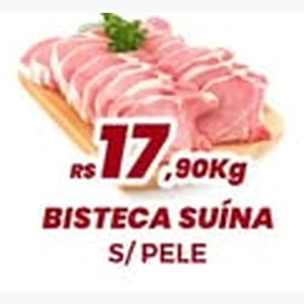 Bisteca Suína sem Pele