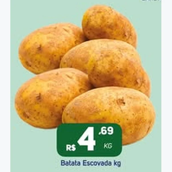 Recorte do encarte de Batata Escovada