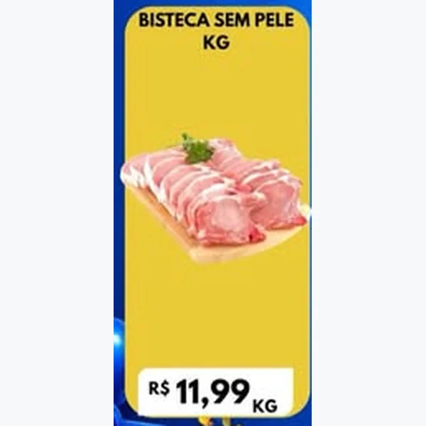 Recorte do encarte de Bisteca sem Pele