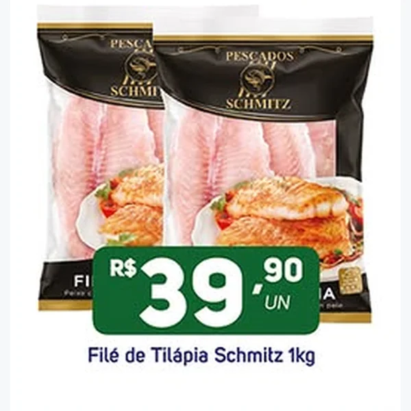 Filé de Tilápia Schmitz 1 kg