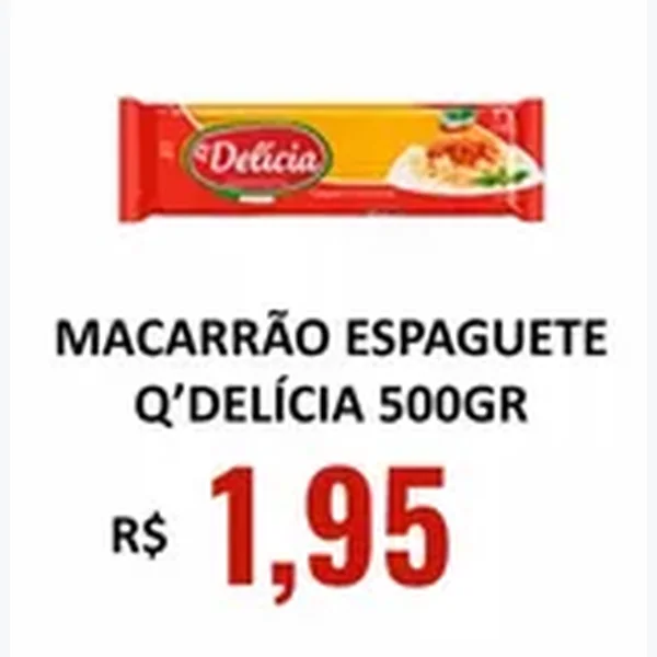 Macarrão Espaguete Q'Delícia 500 g