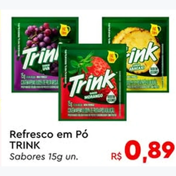 Refresco em Pó Trink 15 g