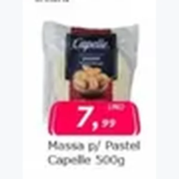 Massa P/ Pastel Capelle 500 g