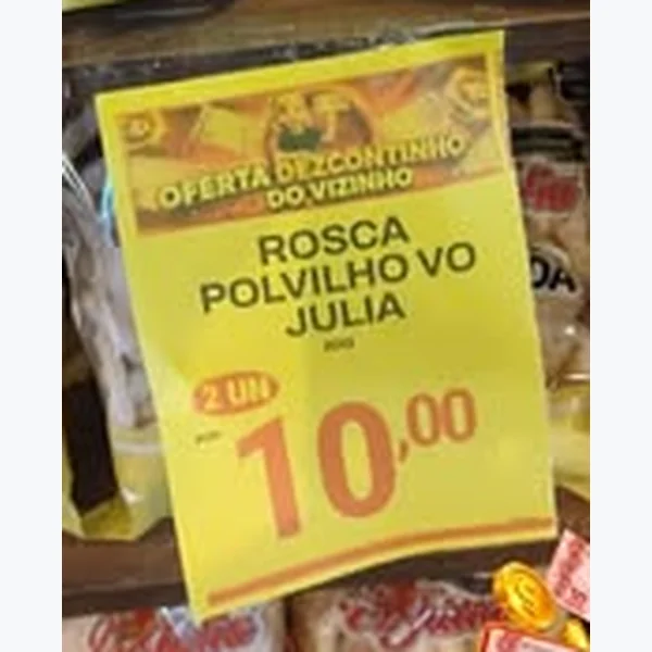 Rosquinha de Polvilho Salgada Vó Julia 80 g