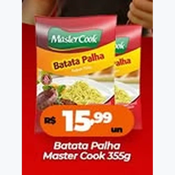 Batata Palha Master Cook 355 g