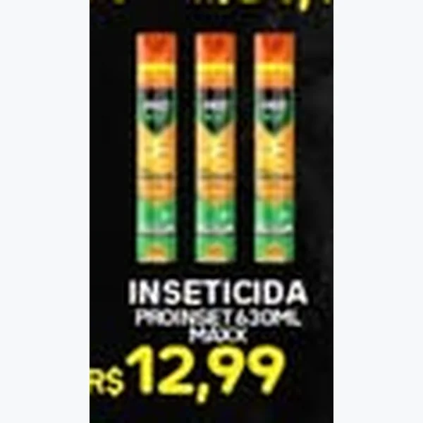 Recorte do encarte de Inseticida Proinset 300 ml