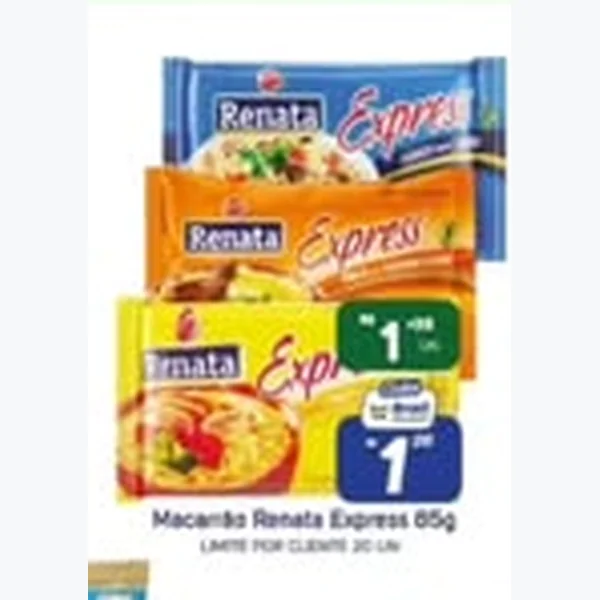 Macarrão Express Renata 85 g