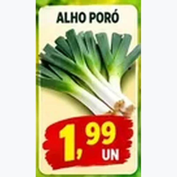 Recorte do encarte de Alho Poró