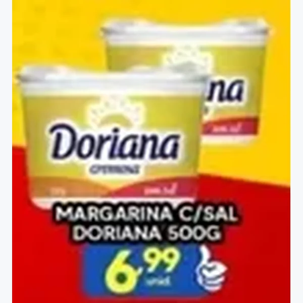 Margarina C/sal Doriana 500 g