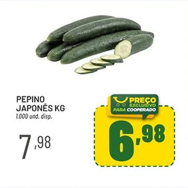 Recorte do encarte de Pepino Japonês