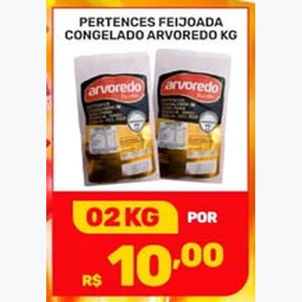 Pertences para Feijoada Congelado Arvoredo