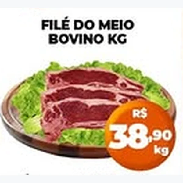 Recorte do encarte de Filé do Meio