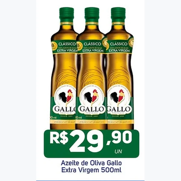 Azeite de Oliva Extra Virgem Gallo 500 ml