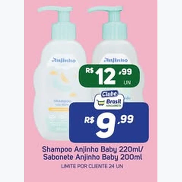 Shampoo Baby Anjinho 220 ml