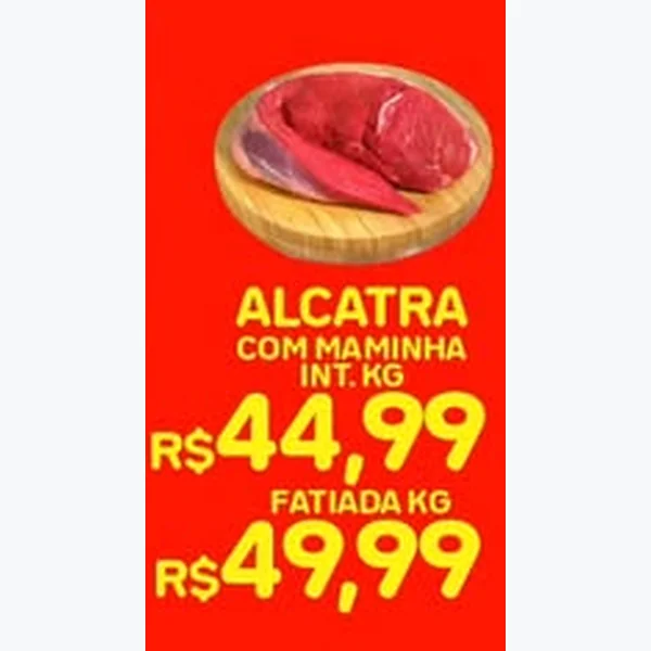 Alcatra com Maminha Bovina