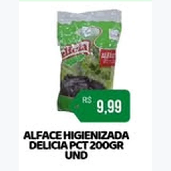 Alface Higienizada Delicia 200 g