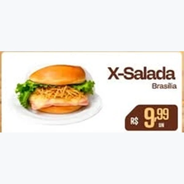 Recorte do encarte de X-salada Brasília