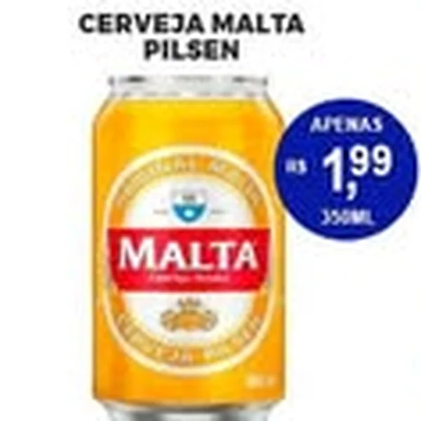 Cerveja Pilsen Malta 350 ml