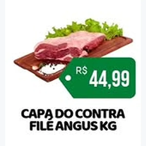Recorte do encarte de Capa do Contra Filé Angus