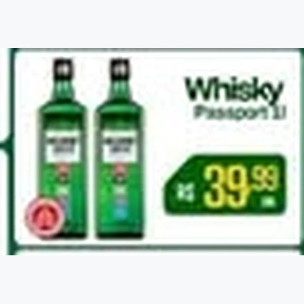 Recorte do encarte de Whisky Passport