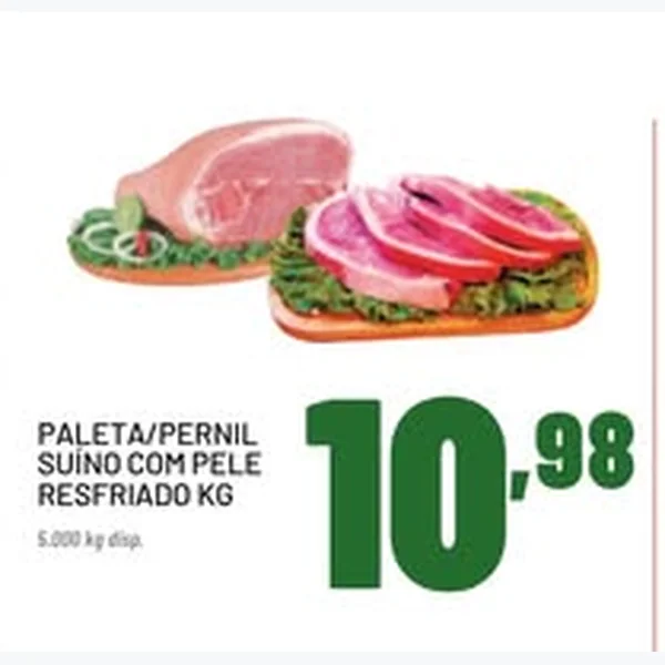 Pernil Suíno com Pele Resfriado