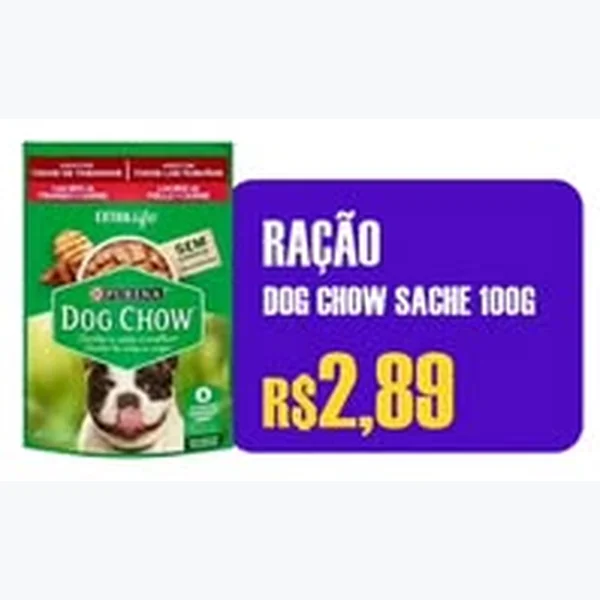 Ração Sachê Dog Chow 100 g