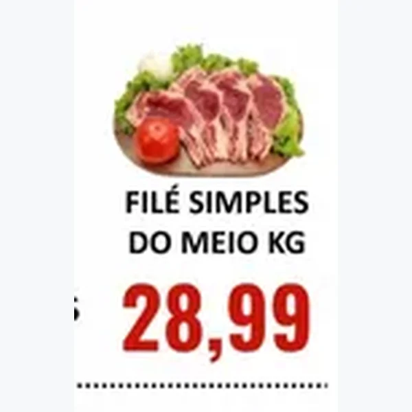 Filé Simples do Meio