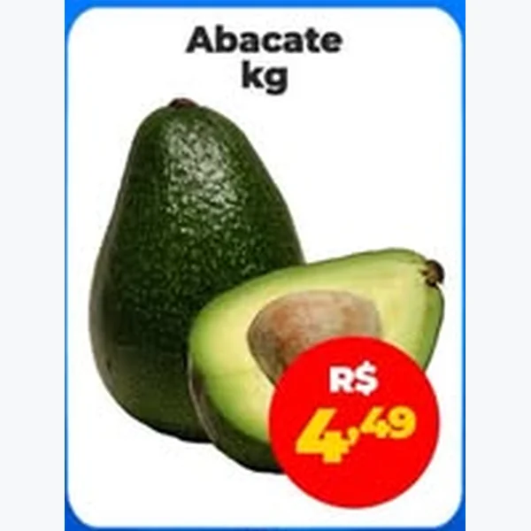 Recorte do encarte de Abacate