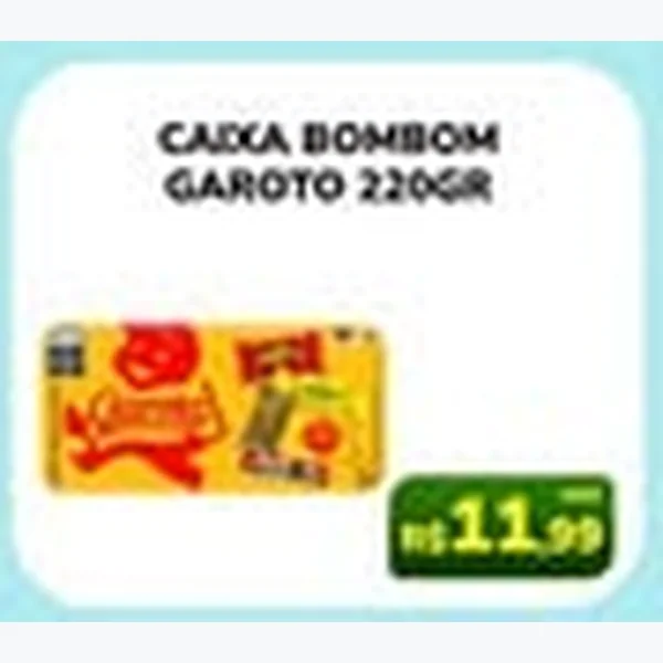 Caixa de Bombom Garoto 220 g